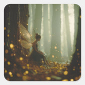 魔法の妖精エンチャントフォレスト秋秋のピクシー スクエアシール (正面)