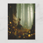 魔法の妖精エンチャントフォレスト秋秋のピクシー ポストカード (正面)