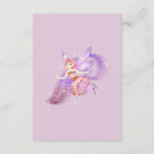 魔法の妖精テーマの書籍ベビーエンクロージャカード エンクロージャーカード (裏面)