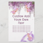 魔法の妖精テーマカスタムDIY文字を追加 (正面)