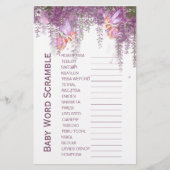 魔法の妖精テーマベビー単語スクランブルゲーム (正面)