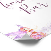 魔法の妖精テーマミモサバーの看板ポスター ポスター (角)