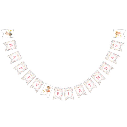 魔法の妖精パーティー バンティングフラッグ (全)