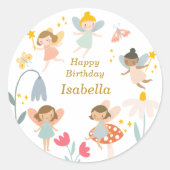 魔法の妖精パーティー ラウンドシール (正面)