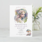 魔法の妖精ピクシー誕生日パーティー 招待状 (スタンド正面)