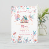 魔法の妖精フローラガーデンガールバースデーパーティー 招待状 (スタンド正面)