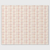 魔法の妖精フローラガーデンピクシー1st誕生日 ラッピングペーパー (フラット)