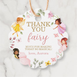 魔法の妖精フローラ誕生日サンキューユー フェイバータグ