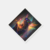 魔法の妖精プリンセスファンタジーピクシーダストパーティー スタンダードカクテルナプキン (角)