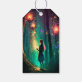 魔法の妖精プリンセスファンタジーピクシーダスト ギフトタグ (裏面)