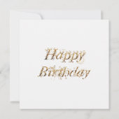 魔法の妖精マジカル誕生日 カード (裏面)