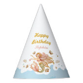 魔法の妖精マーメイドガールの誕生日パーティー パーティーハット (正面)
