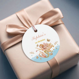 魔法の妖精マーメイドガールの誕生日パーティー フェイバータグ