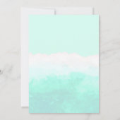 魔法の妖精メルメイドツインズガールバースデーパーティー 招待状 (裏面)