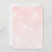 魔法の妖精庭園　お誕生日おめでとうご招待状 招待状 (裏面)