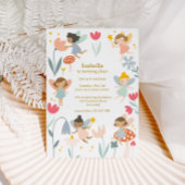 魔法の妖精誕生日 招待状