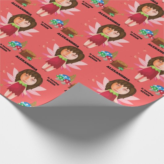 魔法の妖精魔法ピクシー新しいおもしろいキッズギフト ラッピングペーパー (角)