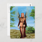 魔法の妖精 ポストカード (正面/裏面)