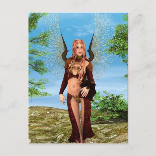 魔法の妖精 ポストカード (正面)