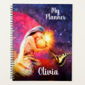 魔法の婦人と蝶 プランナー手帳 (正面)