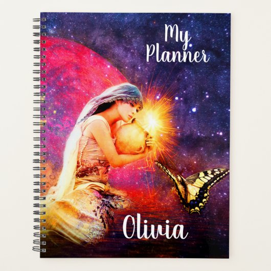 魔法の婦人と蝶 プランナー手帳 (正面)