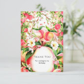 魔法の子供たちの桃の誕生日 サンキューカード (スタンド正面)