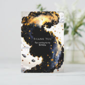 魔法の子供の宇宙誕生日 サンキューカード (スタンド正面)