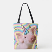 『魔法の子豚ユニコーン』 トートバッグ (裏面)