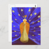 魔法の孔雀 ポストカード (正面/裏面)