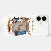 魔法の学校に戻る水色 Case-Mate iPhoneケース (裏面 (横))