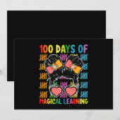 魔法の学習100日 メッシーな学校 招待状 (正面/裏面)