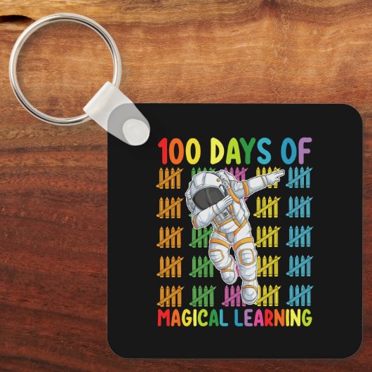 魔法の宇宙飛行士学学校の100日 キーホルダー (正面)