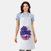 魔法の家族 エプロン (着用した状態)