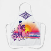 魔法の家族 エプロン (正面)