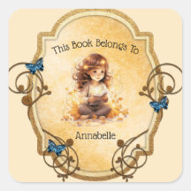 魔法の小さな女の子読は本だ