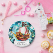 魔法の小さな海賊の赤ちゃんシャワー ペーパープレート (パーティー)