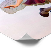 魔法の小さな漫画の妖精 ポスター (角)