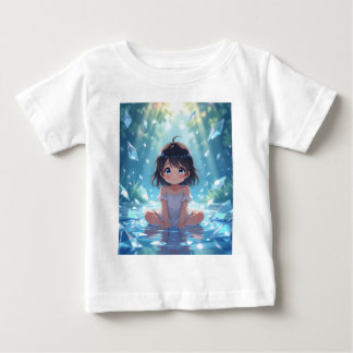 魔法の少女Tシャツ ベビーTシャツ