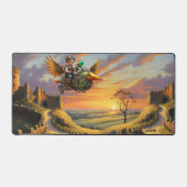 魔法の少年パイロット飛行機城 デスクマット (正面)