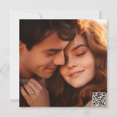 魔法の山の魅惑結婚の 招待状 (裏面)