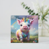 「魔法の巣穴：虹の一角豚」 (スタンド正面)