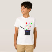 魔法の帽子および細い棒 Tシャツ (正面フル)