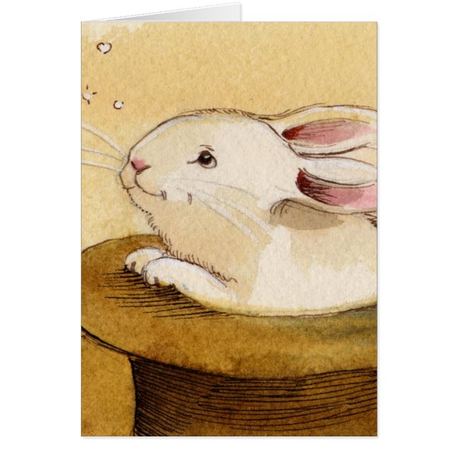 魔法の帽子のバニー (正面)