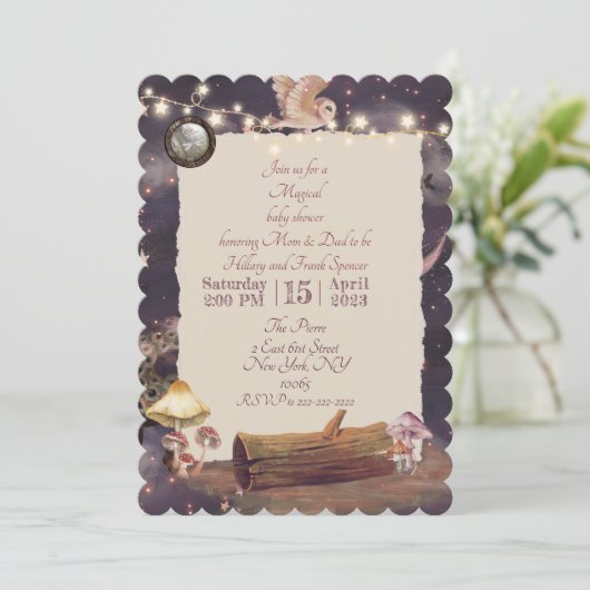 魔法の幻想的な招待状 招待状 (スタンド正面)