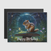 魔法の庭でのかわいいチムンク (正面/裏面)