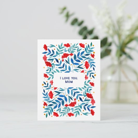 魔法の庭の母の日私はあなたを愛している母 シーズンカード (スタンド正面)