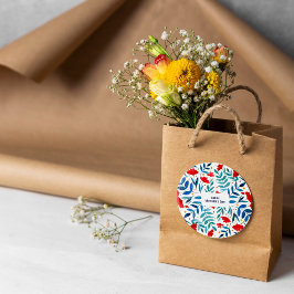 魔法の庭の母の日 ラウンドシール