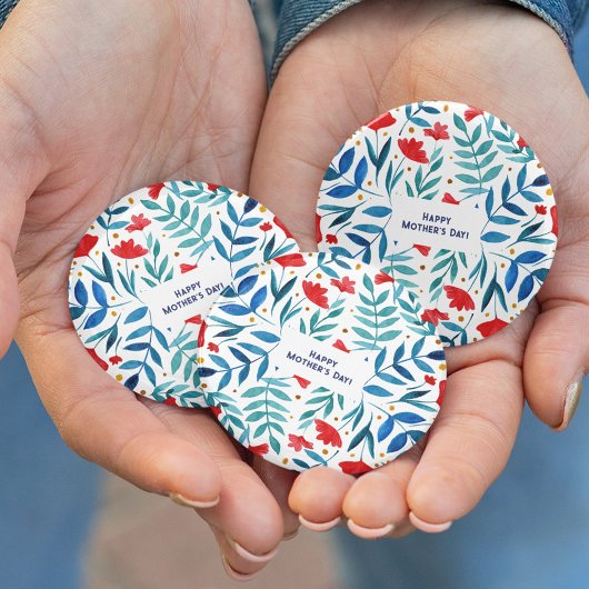 魔法の庭の母の日 缶バッジ