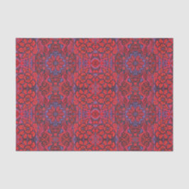 魔法の庭の花ボヘミアンアラベスクパターン 薄葉紙