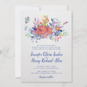 魔法の庭園 ウェディング 招待状 (正面)